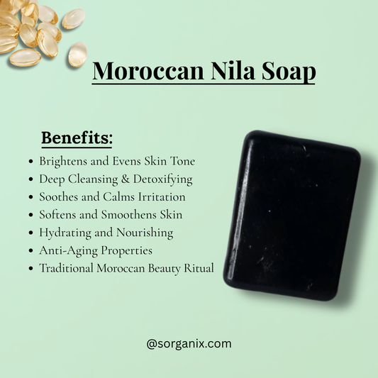 Moroccan Nila Soap | Skin Brightning Soap | 90g.