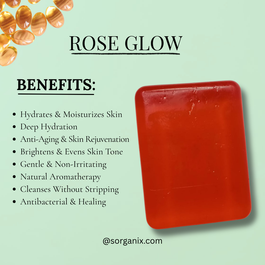 Rose Glow | Red Velvet | Whiteninig Soap | 95g.