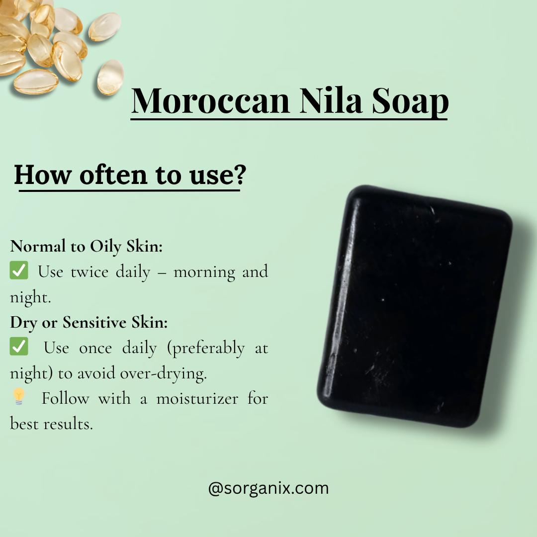 Moroccan Nila Soap | Skin Brightning Soap | 90g.