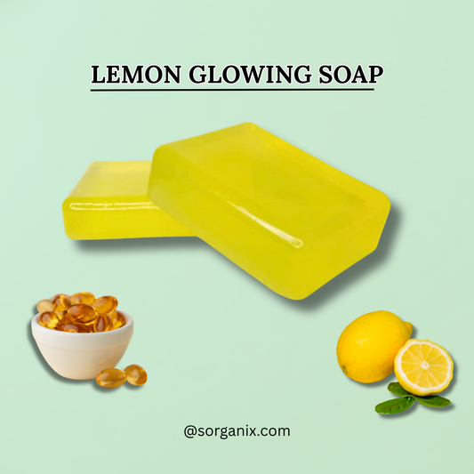 Lemon Glowing Soap | Lemon Glow | Golden Peel Soap | 95g.
