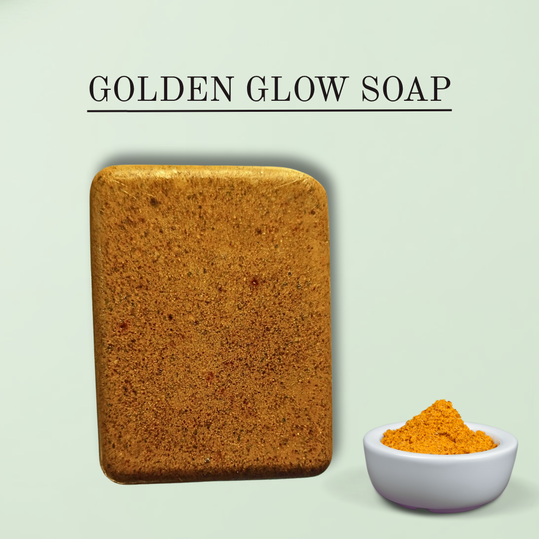 Golden Glow Soap | Turmeric Goat Milk Soap 95g.